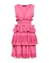 Vanessa Scott Short Dresses In Pink