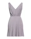 Vanessa Scott Short Dresses In Purple