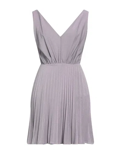 Vanessa Scott Short Dresses In Purple