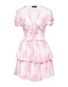 Vanessa Scott Short Dresses In Pink