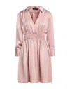 Vanessa Scott Short Dresses In Pink