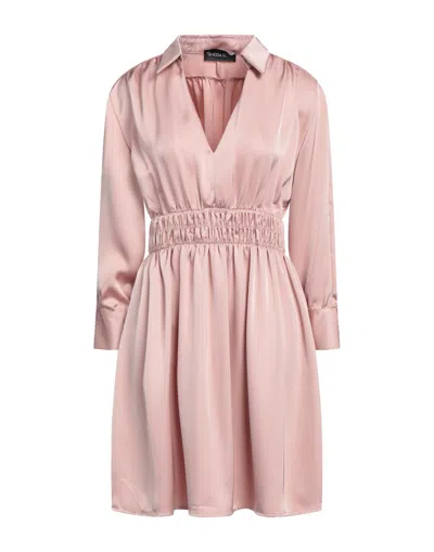 Vanessa Scott Short Dresses In Pink