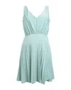 Vanessa Scott Short Dresses In Blue