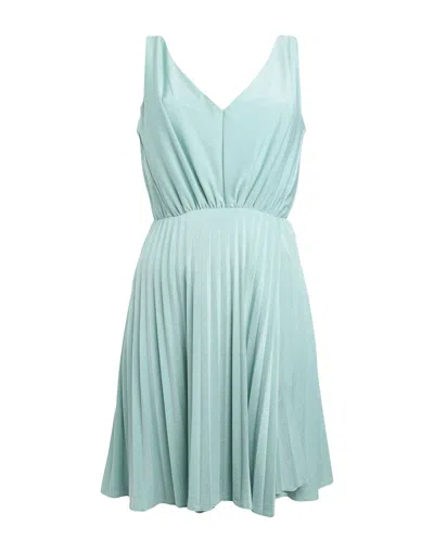 Vanessa Scott Short Dresses In Blue
