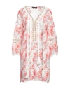 Vanessa Scott Woman Mini Dress White Size L Polyester