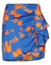 Vanessa Scott Mini Skirts In Blue