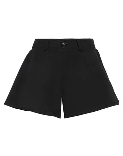 Vanessa Scott Woman Shorts & Bermuda Shorts Black Size S Polyester, Elastane In Black