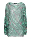 Vanessa Scott Sweaters In Green