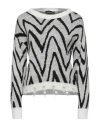 Vanessa Scott Woman Sweater White Size Onesize Acrylic, Polyamide, Wool, Viscose In White