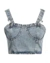 Vanessa Scott Tops In Blue