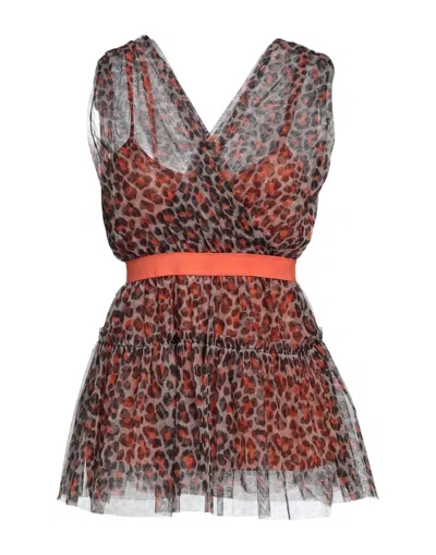 Vanessa Scott Tops In Orange