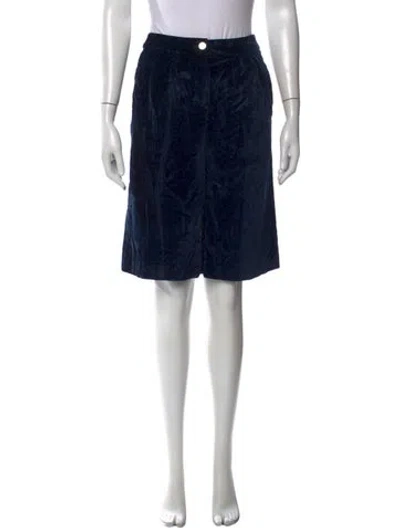 Pre-owned Vanessa Seward Knee-length Shorts In Blue