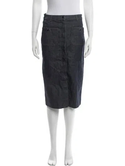 Pre-owned Vanessa Seward Knee-length Skirt In Blue