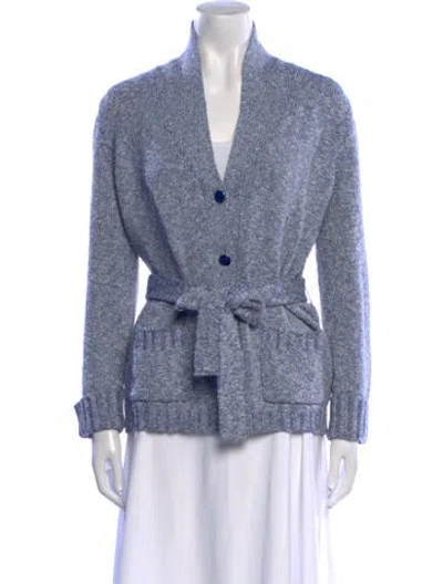 Pre-owned Vanessa Seward V-neck Sweater In Blue