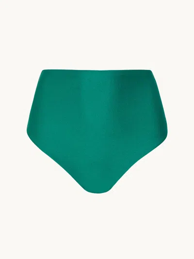 Vanessa Sposi The High-waist Brief Green L In Multi