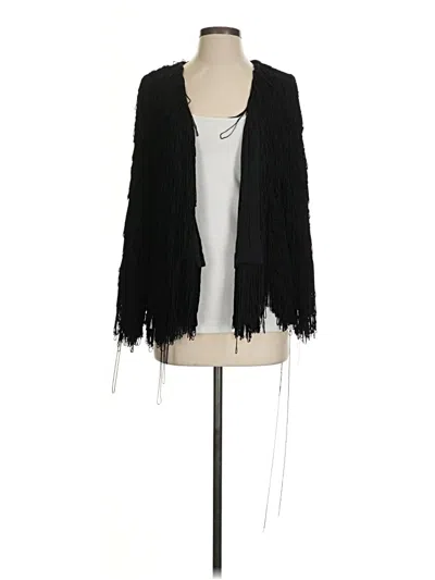 Pre-owned Vanessa Virginia Cardigan Sweater In Black
