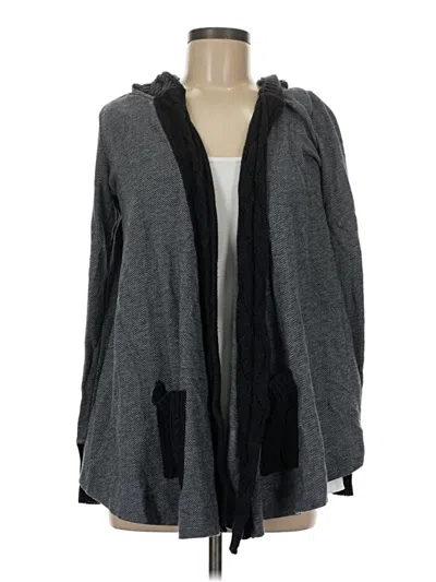 Pre-owned Vanessa Virginia Cardigan Sweater In Gray