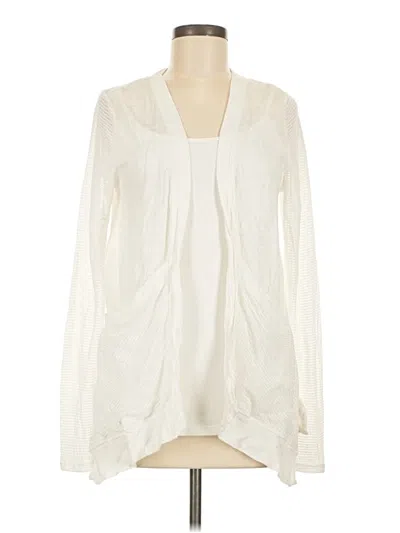 Pre-owned Vanessa Virginia Cardigan Sweater In Ivory