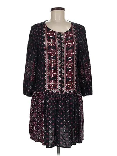 Pre-owned Vanessa Virginia Casual Dress In Black