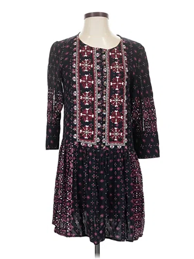 Pre-owned Vanessa Virginia Casual Dress In Black