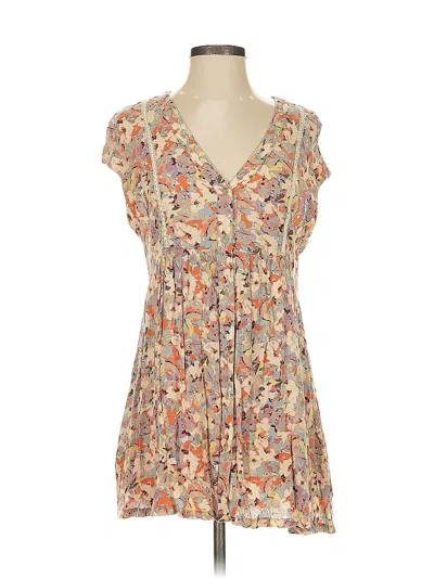 Pre-owned Vanessa Virginia Casual Dress In Brown