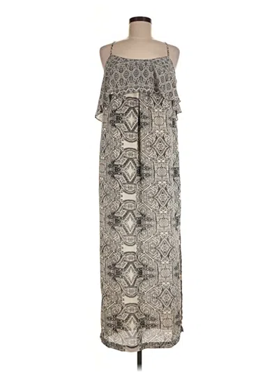 Pre-owned Vanessa Virginia Casual Dress In Gray