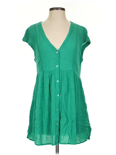 Pre-owned Vanessa Virginia Casual Dress In Green