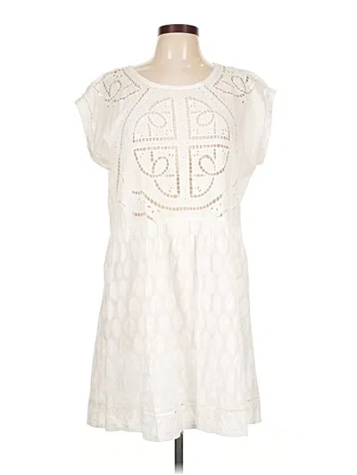Pre-owned Vanessa Virginia Casual Dress In Ivory