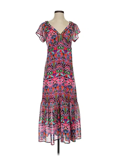 Pre-owned Vanessa Virginia Casual Dress In Pink