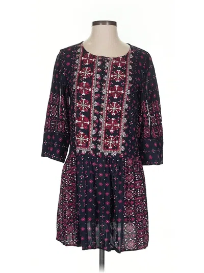 Pre-owned Vanessa Virginia Casual Dress In Purple