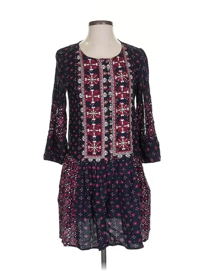 Pre-owned Vanessa Virginia Casual Dress In Purple