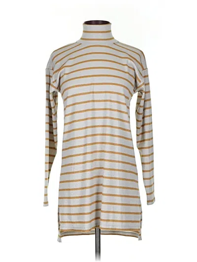 Pre-owned Vanessa Virginia Casual Dress In Yellow