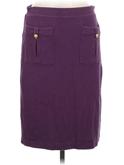 Pre-owned Vanessa Virginia Casual Skirt In Purple