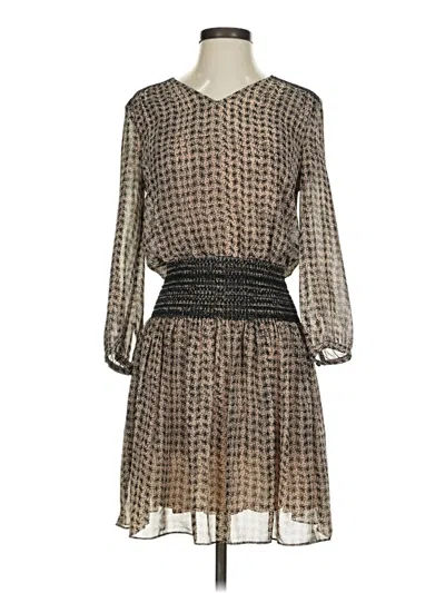 Pre-owned Vanessa Virginia Cocktail Dress In Brown