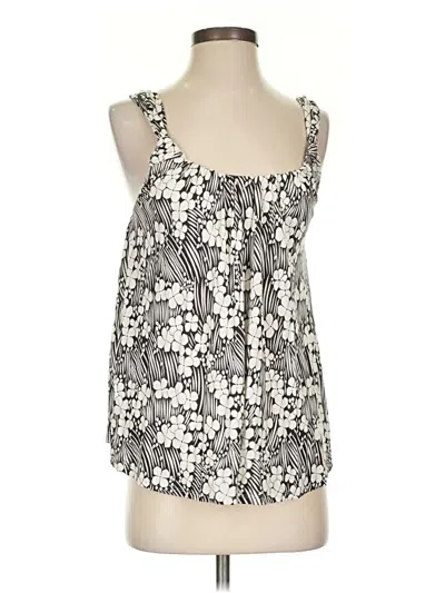 Pre-owned Vanessa Virginia Sleeveless Blouse In Black