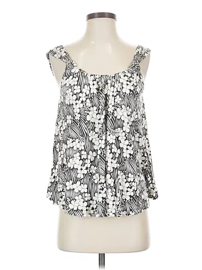 Pre-owned Vanessa Virginia Tank Top White Strapless Neckline Tops