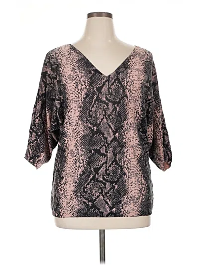 Pre-owned Vanessa Williams Cardigan Sweater In Pink