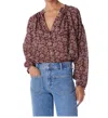 Vanessabruno Nipoa Shirt In Red Multi In Multi