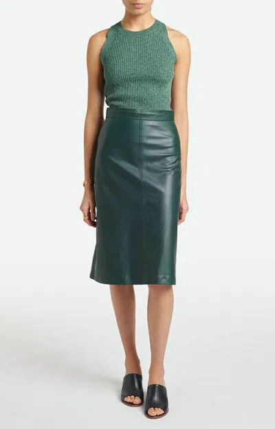 Vanessabruno Rochelle Skirt In Vert In Green