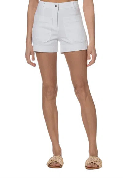 Vanessabruno Telias Shorts In Blanc In White