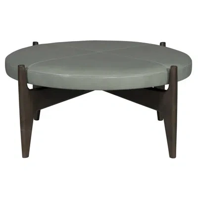 Vanguard Furniture Alfonso Cocktail Ottoman In Callaloo Cotton,casa Blanca
