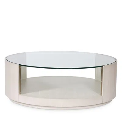 Vanguard Furniture Axis Round Coffee Table In Casablanca
