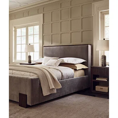 Vanguard Furniture Edge Bed, Queen In Gray