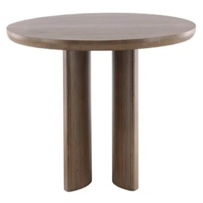 Vanguard Furniture Form Round Dining Table In Brown