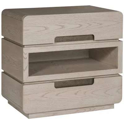 Vanguard Furniture Form Two Drawer Nightstand In Dove Gray
