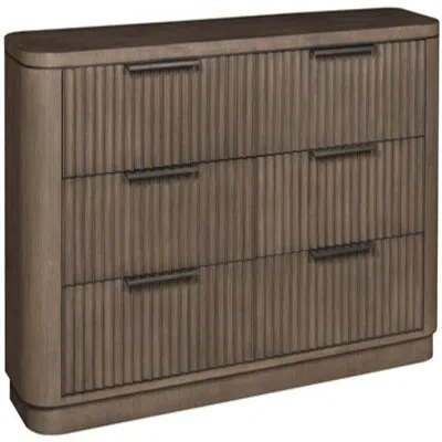 Vanguard Furniture Grandhaven Fluted Front Dresser In Brown
