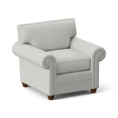Vanguard Furniture Main Street 42.5" Chair In Havana,callaloo Cotton