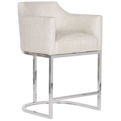 Vanguard Furniture Make It Yours Counter & Bar Stool In Polished Nickel