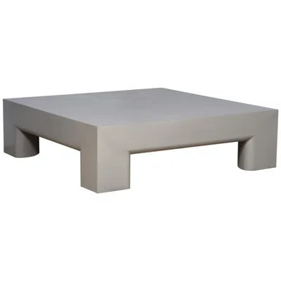 Vanguard Furniture Parsons Large  Cocktail Table In Casa Blanca