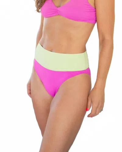 Vanhope Mikki Bottom In Melon And Orchid In Pink